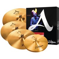 Zildjian A Cymbal Set with Free 18 Medium-Thin Crash