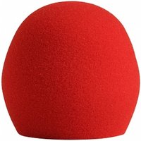 Shure A58WS Foam Windscreen for Ball Type Microphone Red