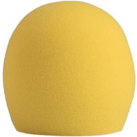 Shure A58WS Foam Windscreen for Ball Type Microphone Yellow