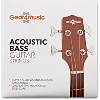 Acoustic Bass String Set by Gear4music