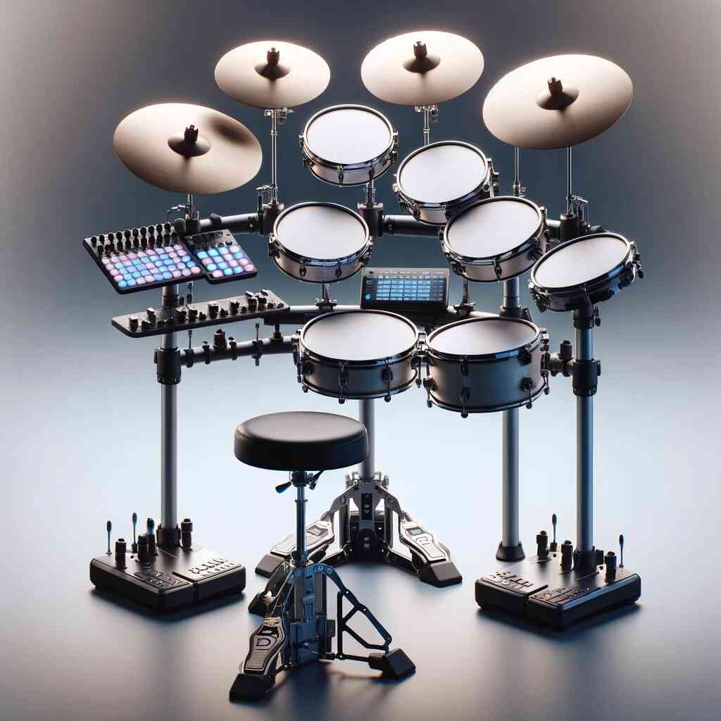 a full electric drum kits