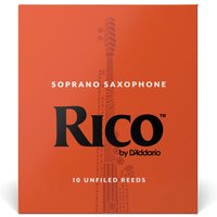 Read more about the article Rico by DAddario Soprano Saxophone Reeds 1.5 (10 Pack)
