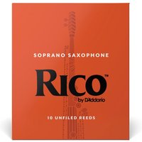 Rico by DAddario Soprano Saxophone Reeds 2.5 (10 Pack)