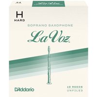 DAddario La Voz Soprano Saxophone Reeds Hard (10 Pack)