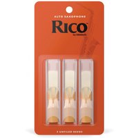 Rico by DAddario Alto Saxophone Reeds 2 (3 Pack)