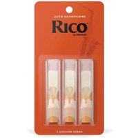 Rico by DAddario Alto Saxophone Reeds 2.5 (3 Pack)