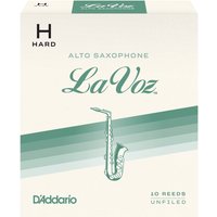 DAddario La Voz Alto Saxophone Reeds Hard (10 Pack)