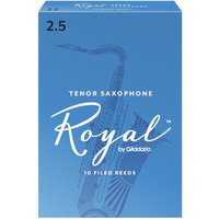 Royal by DAddario Tenor Saxophone Reeds 2.5 (10 Pack)