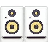 KRK ROKIT RP5 G4 Studio Monitors (Pair) White Noise