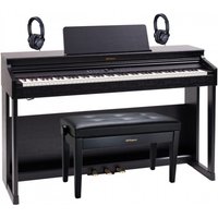 Roland RP701 Digital Piano Duet Bundle Contemporary Black