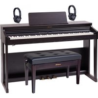 Roland RP701 Digital Piano Duet Bundle Dark Rosewood