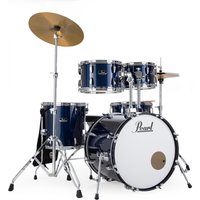 Pearl Roadshow 5pc Fusion Drum Kit w/Sabian Cymbals Royal Blue