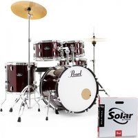 Read more about the article Pearl Roadshow 5pc Fusion Drum Kit w/Sabian Cymbals Red Wine