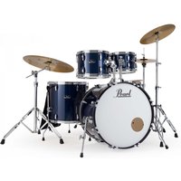 Pearl Roadshow 5pc USA Fusion Drum Kit w/3 Sabian Cymbals Royal Blue