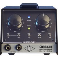 Read more about the article Universal Audio SOLO/610 Classic Tube Preamplifier & DI Box