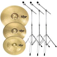 Sabian SBR Crash / China Set with Stands