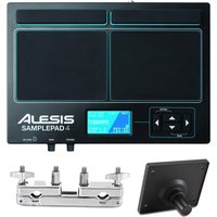 Alesis SamplePad 4 with Module Mount and Multi-Clamp