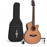 3/4 Single Cutaway Electro Acoustic + Accessory Pack