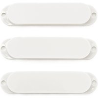 Guitarworks Single Coil Pickup Cover White (Pack of 3)