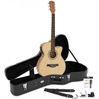 Single Cutaway Electro Acoustic Guitar Gig Pack