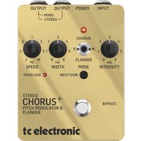 TC Electronic SCF GOLD Stereo Chorus Flanger Pedal Limited Edition