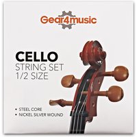 Cello String Set by Gear4music 1/2 Size