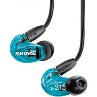 Shure SE215 Limited Edition Sound Isolating Earphones Blue-NearlyNew