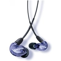 Shure SE215 Sound Isolating Earphones with RMCE UNI Cable Purple - Nearly New