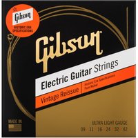 Gibson Vintage Reissue Guitar Strings Ultra-Light 9-42