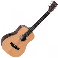 Sigma TM-12E Electro Acoustic Travel Guitar Natural