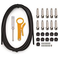 Read more about the article Solderless Jack Patch Cable Set by Gear4music 10 Pack