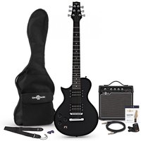 3/4 New Jersey Classic Left Handed Electric Guitar + Amp Pack Black