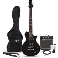 3/4 New Jersey Classic Electric Guitar + Amp Pack Black