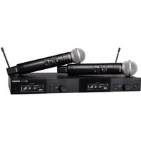 Shure SLXD24D/SM58-K59 Dual Wireless Handheld Microphone System