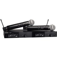 Read more about the article Shure SLXD24D/SM58-K59 Dual Wireless Handheld Microphone System