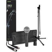 Read more about the article Shure SM58 Dynamic Vocal Mic with Premium Stand and Cable