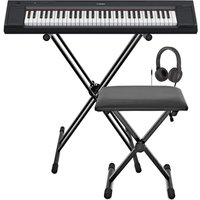 Yamaha Piaggero NP15 Portable Digital Piano Blk inc. Accessories