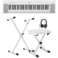 Yamaha Piaggero NP15 Portable Digital Piano White inc. Accessories
