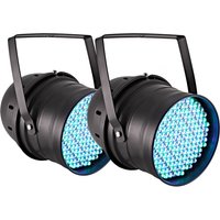 Sol 177 x 10mm LED Par Cans by Gear4music Pair