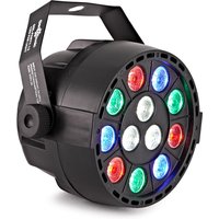 Sol 12W RGBW Mini Par Party Light by Gear4music