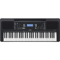 Yamaha PSR E373 Portable Keyboard with Remote Lesson Black