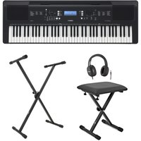 Yamaha PSR EW310 Portable Keyboard with Stand Bench and Headphones