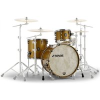 Sonor SQ1 20 3pc Shell Pack Satin Gold Metallic