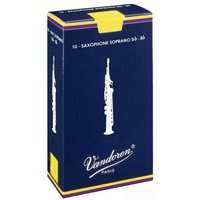 Vandoren Traditional Soprano Saxophone Reeds 2.5 (10 Pack)