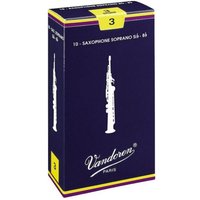 Vandoren Traditional Soprano Saxophone Reeds 3 (10 Pack)