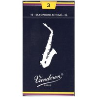 Read more about the article Vandoren Traditional Alto Saxophone Reeds 3 (10 Pack)