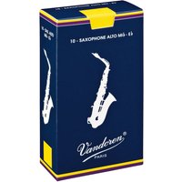 Vandoren Traditional Alto Saxophone Reeds 3.5 (10 Pack)