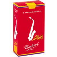 Vandoren Java Red Alto Saxophone Reeds 3.5 (10 Pack)