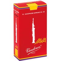 Vandoren Java Red Soprano Saxophone Reeds 2.5 (10 Pack)