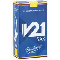 Vandoren V21 Alto Saxophone Reeds 2.5 (10 Pack)